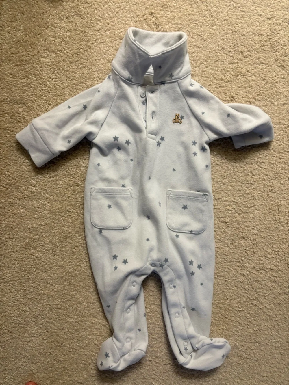 NOW a 5 Pack baby boys bundle one piece sleepers 0-3 months (another added!!)